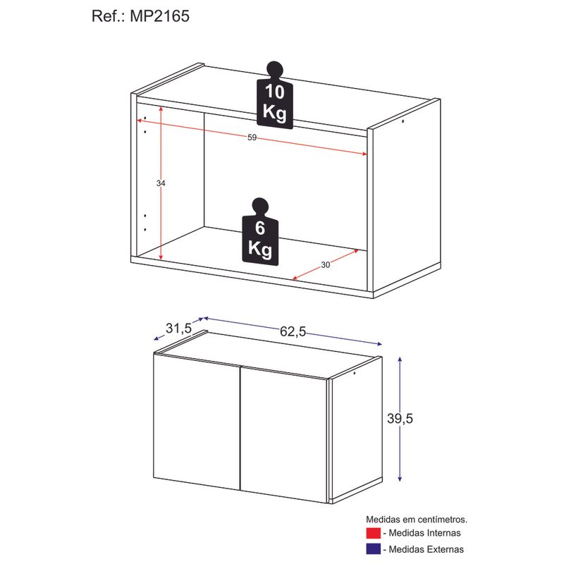 balcao-de-cozinha-suspenso-2-portas-multimoveis-mp2165-preto