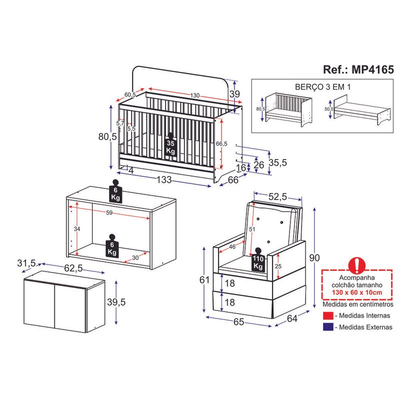 berco-3-em-1-com-colchao-poltrona-e-armario-aereo-2-portas-multimoveis-mp4165-branco-cinza