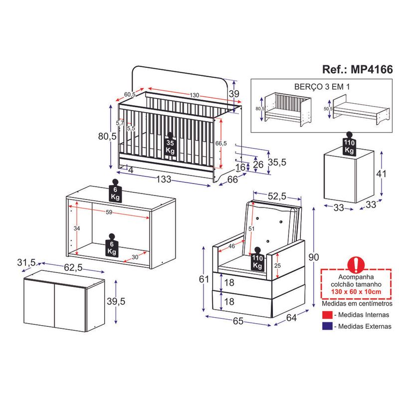 berco-3-em-1-com-colchao-poltrona-puff-e-armario-aereo-2-portas-multimoveis-mp4166-branco-cinza