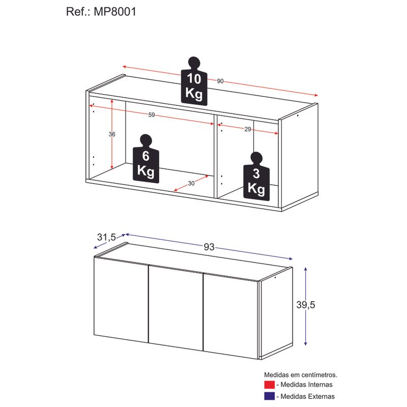 aparador-buffet-suspenso-3-portas-multimoveis-mp8001-grafite