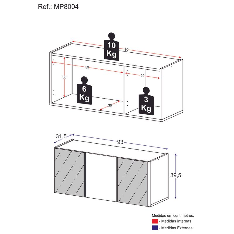 aparador-buffet-suspenso-com-espelhos-3-portas-multimoveis-mp8004-grafite