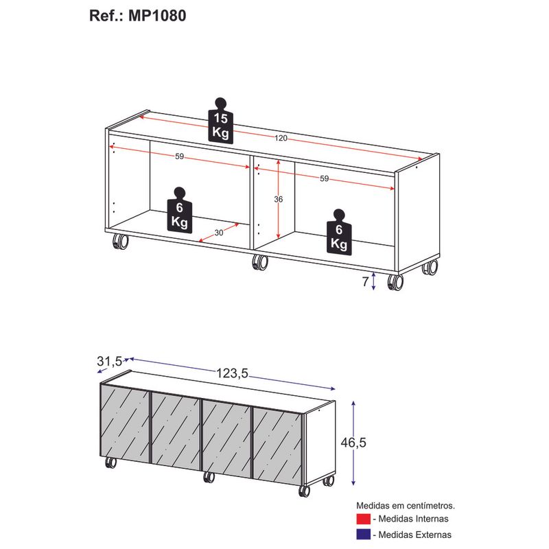 rack-tv-ate-50-polegadas-4-portas-com-rodizios-e-espelhos-multimoveis-mp1080-rustic