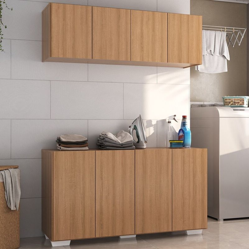 conjunto-lavanderia-multiuso-armario-aereo-e-balcao-4-portas-multimoveis-mp5054-rustic-branco