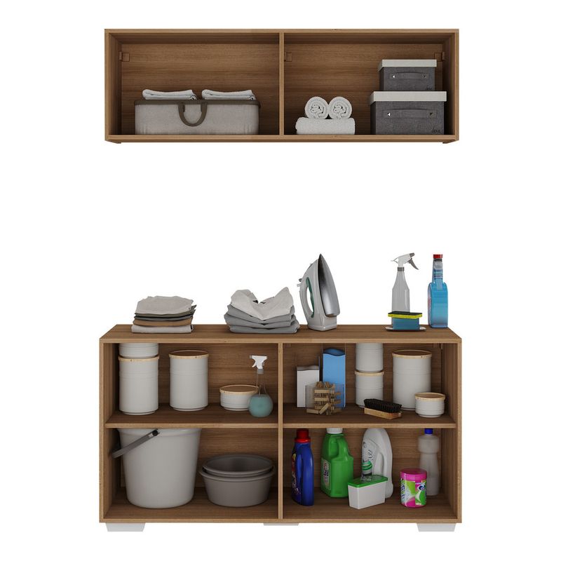 conjunto-lavanderia-multiuso-armario-aereo-e-balcao-4-portas-multimoveis-mp5054-rustic-branco