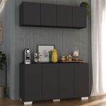conjunto-cantinho-do-cafe-armario-e-aparador-4-portas-multimoveis-mp1085-preto-branco