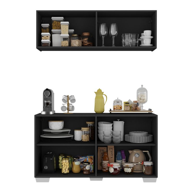 conjunto-cantinho-do-cafe-armario-e-aparador-4-portas-multimoveis-mp1085-preto-branco