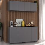 conjunto-cantinho-do-cafe-armario-e-aparador-4-portas-multimoveis-mp1085-grafite-preto