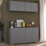 conjunto-cantinho-do-cafe-armario-e-aparador-4-portas-multimoveis-mp1085-grafite-natural