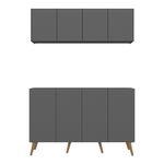 kit-bar-armario-aereo-e-aparador-4-portas-retro-multimoveis-mp1086-grafite-natural