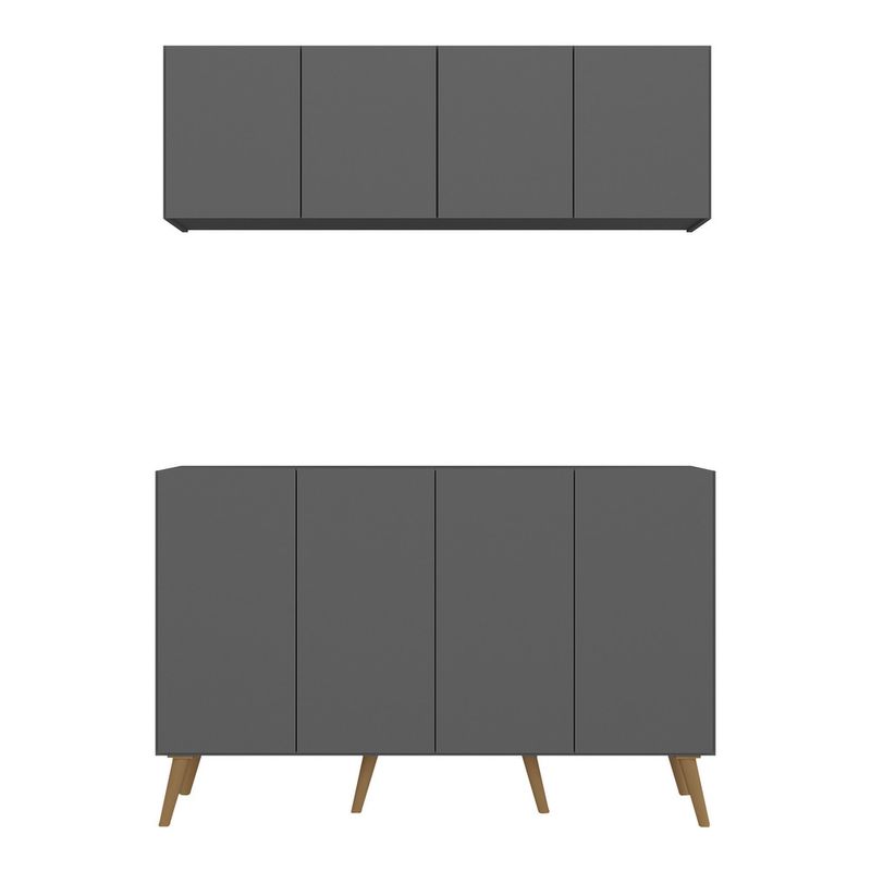 kit-bar-armario-aereo-e-aparador-4-portas-retro-multimoveis-mp1086-grafite-natural