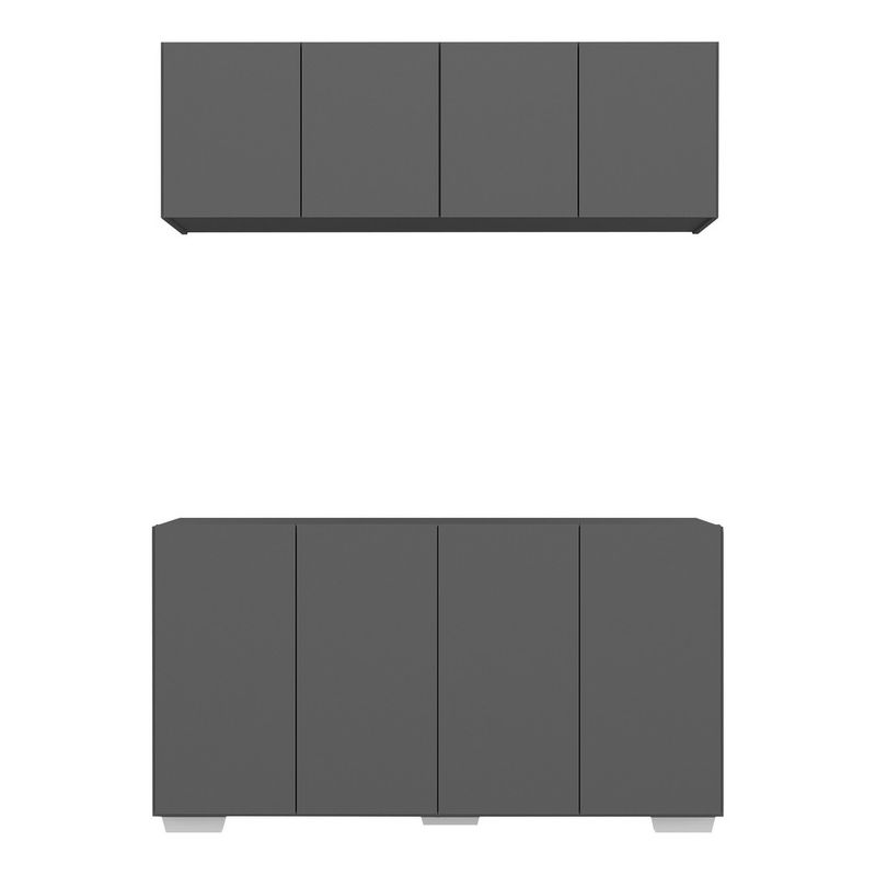 kit-bar-armario-aereo-e-aparador-4-portas-multimoveis-mp1087-grafite-branco