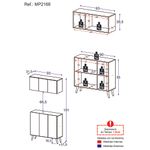 kit-armario-de-cozinha-aereo-e-balcao-3-portas-retro-multimoveis-mp2168-preto-branco