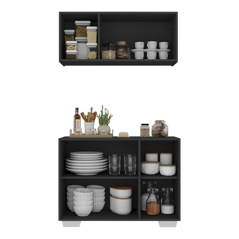 kit-armario-de-cozinha-aereo-e-balcao-3-portas-multimoveis-mp2169-preto-branco
