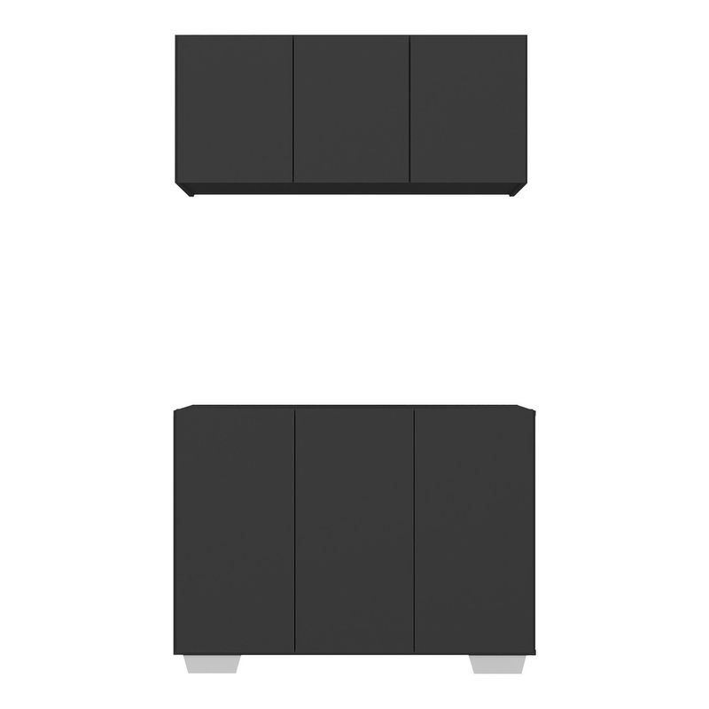 kit-armario-de-cozinha-aereo-e-balcao-3-portas-multimoveis-mp2169-preto-branco