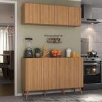 kit-armario-de-cozinha-aereo-e-balcao-4-portas-retro-multimoveis-mp2170-rustic-natural