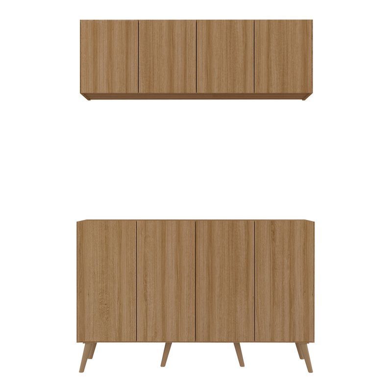 kit-armario-de-cozinha-aereo-e-balcao-4-portas-retro-multimoveis-mp2170-rustic-natural