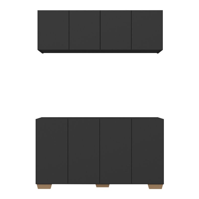 kit-armario-de-cozinha-aereo-e-balcao-4-portas-multimoveis-mp2171-preto-natural