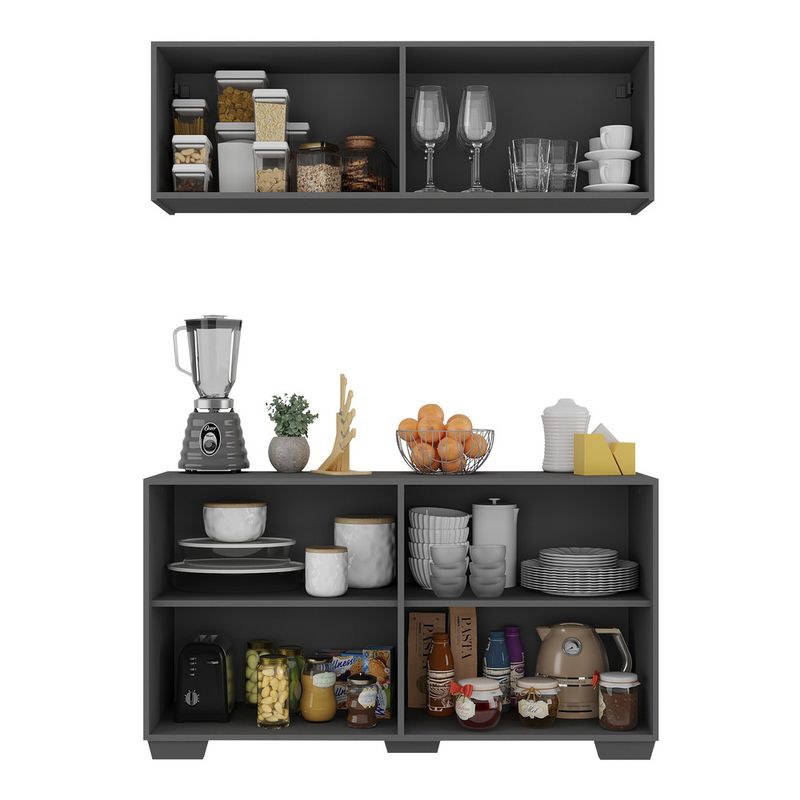 kit-armario-de-cozinha-aereo-e-balcao-4-portas-multimoveis-mp2171-grafite-preto