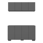 kit-armario-de-cozinha-aereo-e-balcao-4-portas-multimoveis-mp2171-grafite-preto