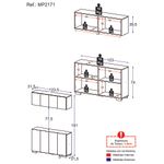 kit-armario-de-cozinha-aereo-e-balcao-4-portas-multimoveis-mp2171-grafite-natural