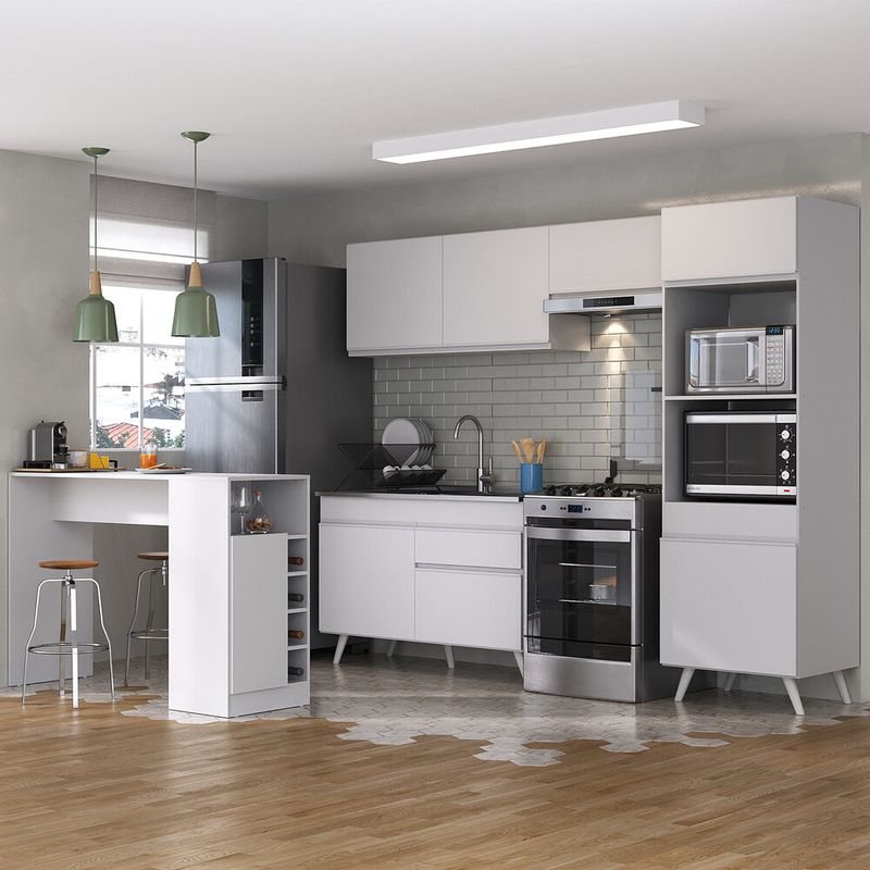 armario-de-cozinha-com-bancada-mesa-gourmet-veneza-multimoveis-mp2174-branco