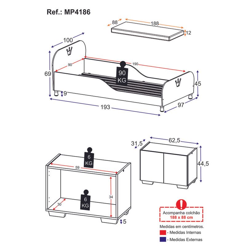 cama-solteiro-100-mdf-com-colchao-e-mesa-de-cabeceira-2-portas-multimoveis-mp4186-branca