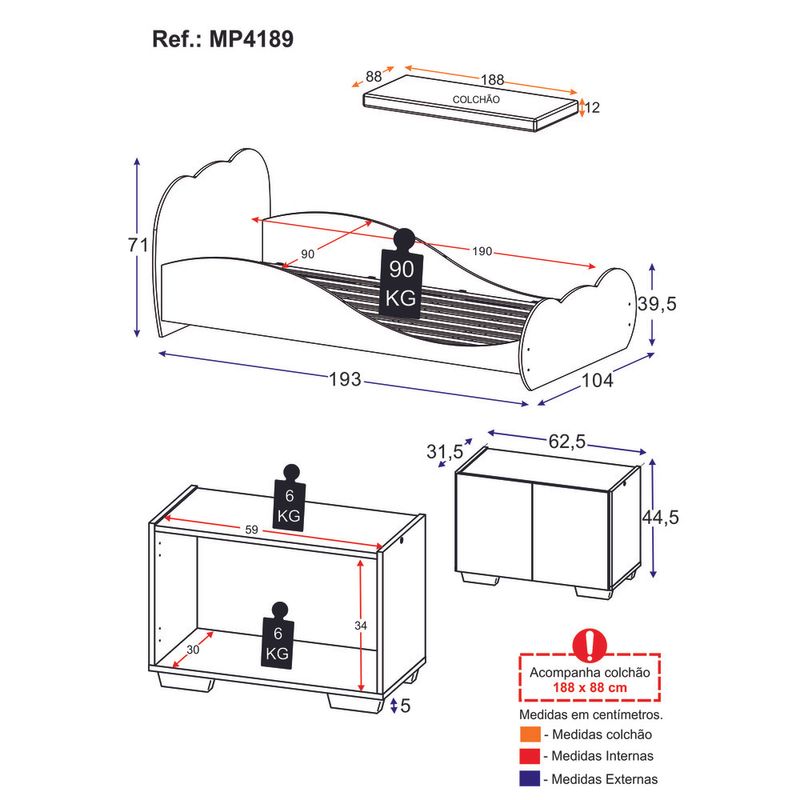 cama-solteiro-100-mdf-com-colchao-incluso-e-mesa-de-cabeceira-2-portas-multimoveis-mp4189-branca