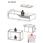 minicama-montessoriana-com-colchao-incluso-e-mesa-de-cabeceira-2-portas-multimoveis-mp4192-branca