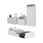quarto-infantil-completo-c-minicama-e-mesa-cabeceira-multimoveis-mp4204-branco