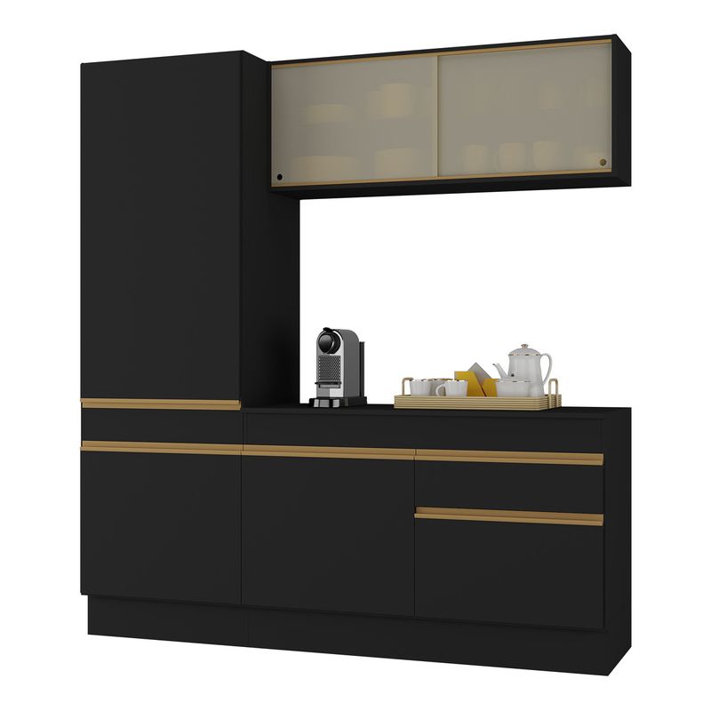 armario-de-cozinha-compacta-3-pecas-com-rodape-mp2179-made-multimoveis-preto-dourado