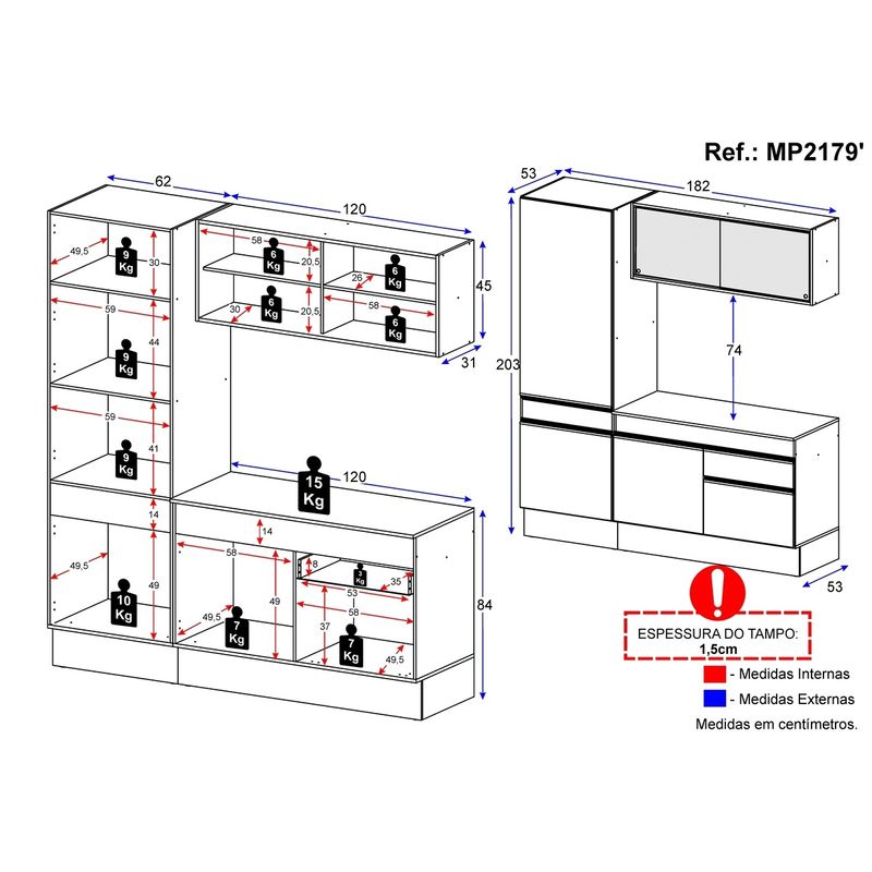 armario-de-cozinha-compacta-3-pecas-com-rodape-mp2179-made-multimoveis-preto-dourado