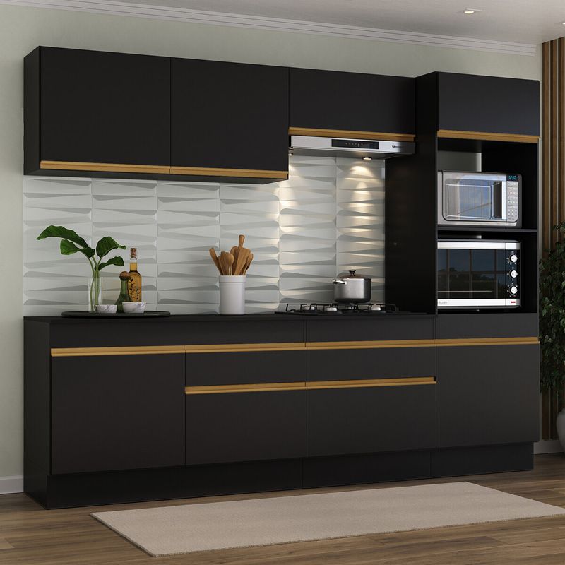 armario-de-cozinha-completa-5-pecas-com-rodape-mp2180-made-multimoveis-preto-dourado