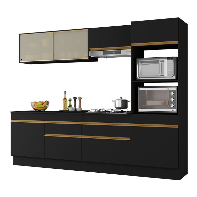armario-de-cozinha-completa-5-pecas-com-rodape-mp2181-made-multimoveis-preto-dourado