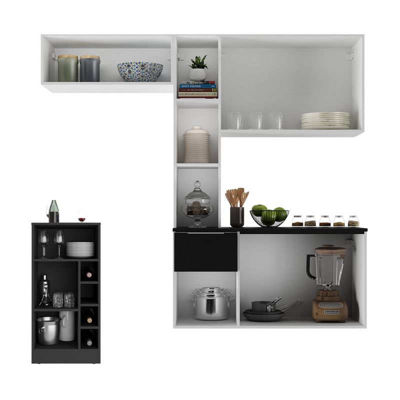 armario-de-cozinha-compacta-com-bancada-americana-Sofia-multimoveis-mp2196-branco-preto