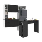 armario-de-cozinha-com-mesa-gourmet-Sofia-multimoveis-mp2197-branco-preto