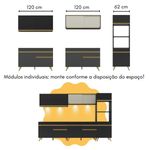 armario-de-cozinha-completa-com-bancada-americana-veneza-multimoveis-mp2199-preto-dourado