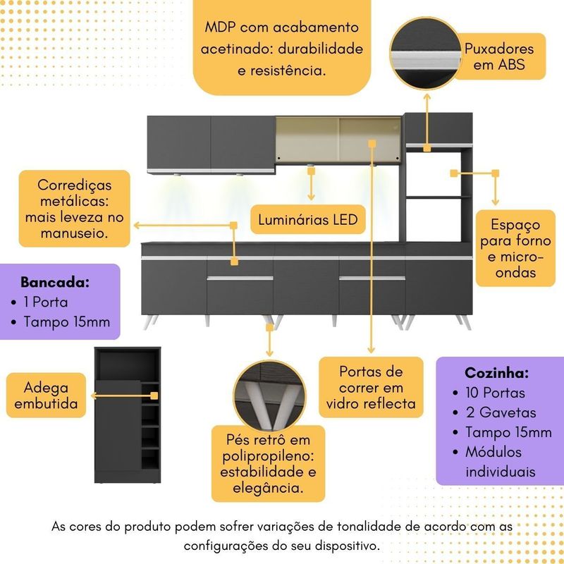 armario-de-cozinha-completa-com-bancada-americana-veneza-multimoveis-mp2199-preto-branco