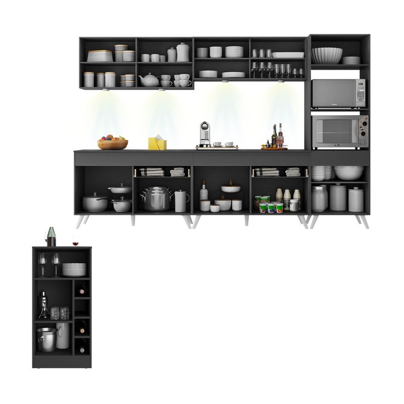 armario-de-cozinha-completa-com-bancada-americana-veneza-multimoveis-mp2199-preto-branco