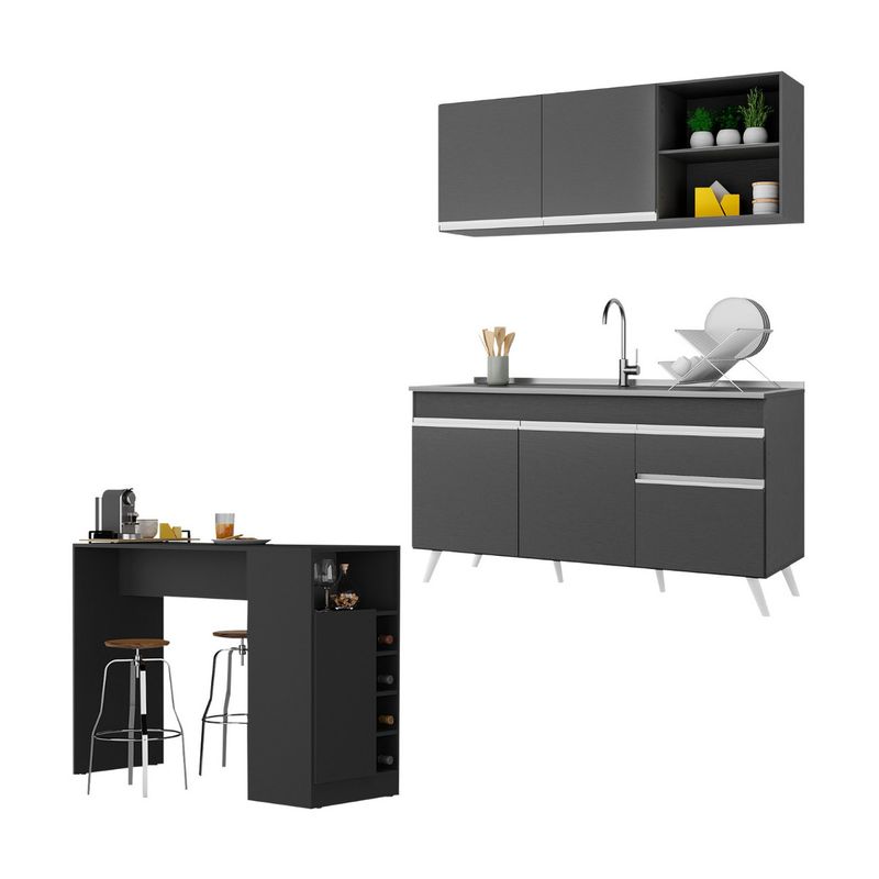 armario-de-cozinha-compacta-com-bancada-americana-veneza-multimoveis-mp2200-preto-branco