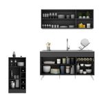 armario-de-cozinha-compacta-com-bancada-americana-veneza-multimoveis-mp2200-preto-branco