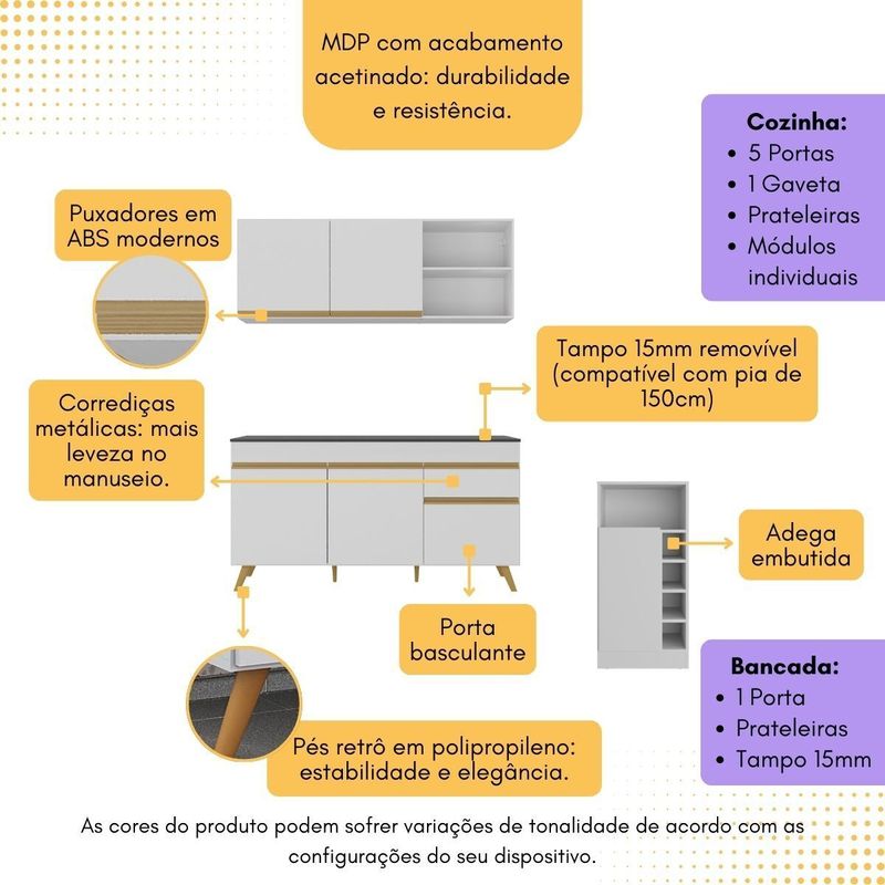 armario-de-cozinha-compacta-com-mesa-gourmet-veneza-multimoveis-mp2201-branco-dourado
