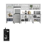 armario-de-cozinha-modulado-com-bancada-americana-Xangai-multimoveis-mp2206-branco-preto