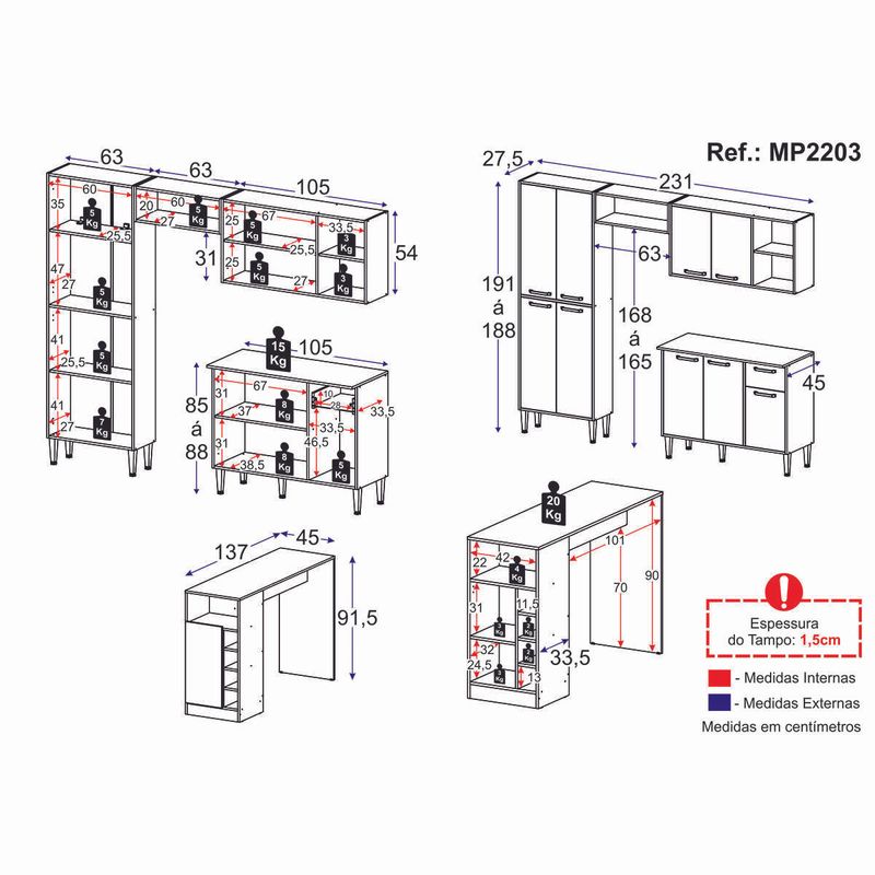 armario-de-cozinha-com-bancada-americana-Xangai-multimoveis-mp2203-branco