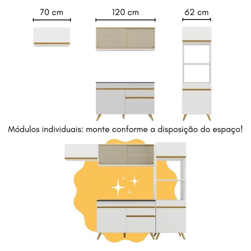 cozinha-modulada-com-bancada-americana-veneza-multimoveis-mp2208-branco-dourado
