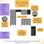 armario-de-cozinha-com-bancada-americana-Xangai-multimoveis-mp2203-preto-grafite