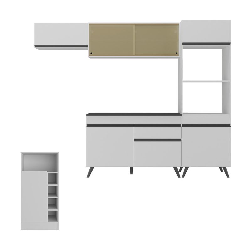 cozinha-modulada-com-bancada-americana-veneza-multimoveis-mp2208-branco-preto