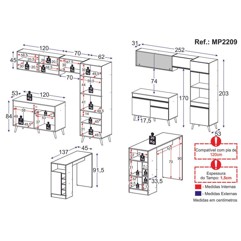 armario-de-cozinha-modulado-com-bancada-americana-multimoveis-mp2209-preto