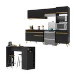 armario-de-cozinha-compacta-com-mesa-bancada-veneza-multimoveis-mp2210-preto-dourado