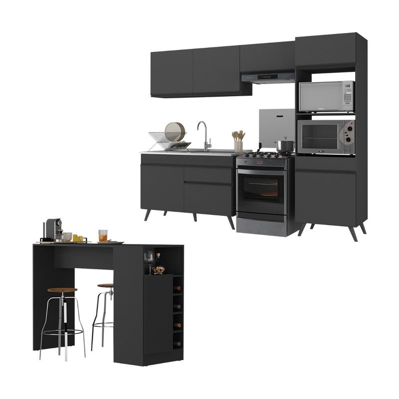 armario-de-cozinha-compacta-com-mesa-bancada-veneza-multimoveis-mp2210-preto