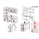 cozinha-compacta-com-bancada-americana-mesa-veneza-multimoveis-mp2211-preto-dourado